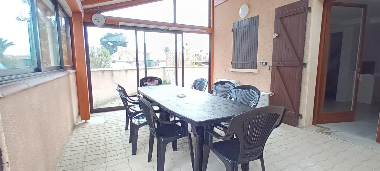 Patios De La Mer Villa A 200 M De La Plage- Clim - Wifi - Parking Saint-Cyprien  Extérieur photo